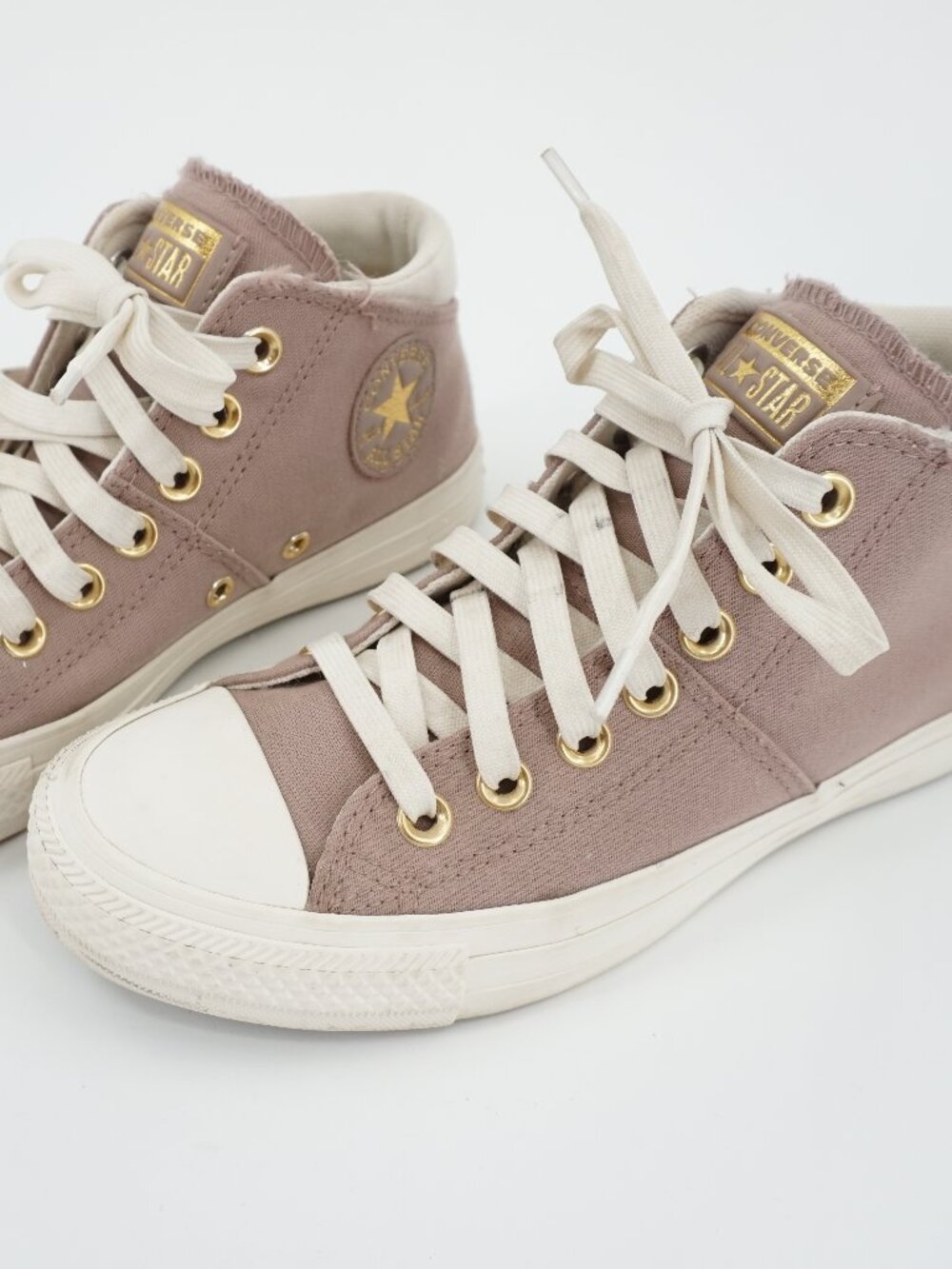 Converse Chuck Taylor All Star Women's Size 7 Pink/ Mauve & Gold Madison